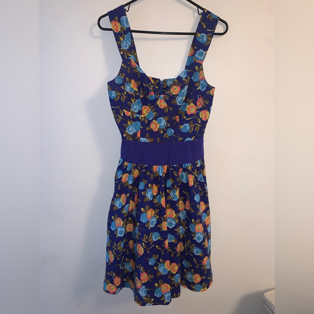 Plenty by Tracy Reese Blue Floral Print Size 4